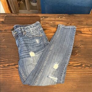 Vigoss Light Blue Distressed Skinny Jeans